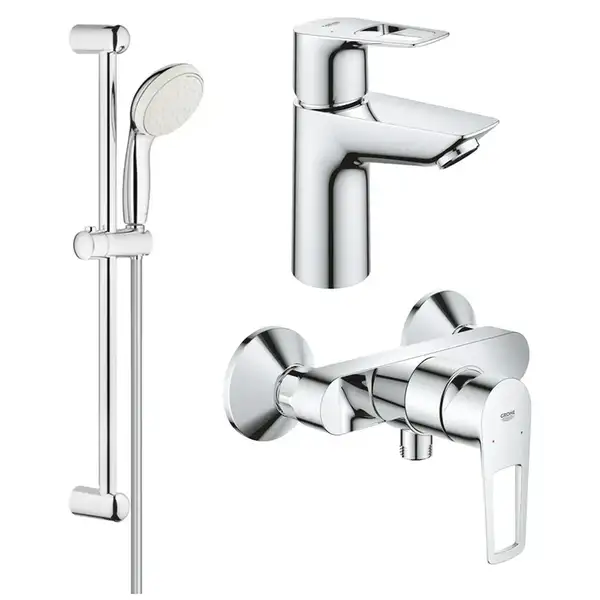 Комплект змішувачів для ванної кімнати Grohe BauLoop New (UA123220S0)