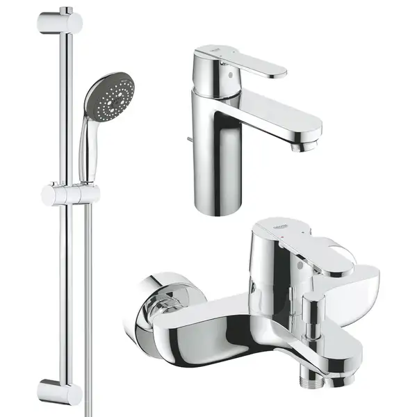 Набір змішувачів 3 в 1 для ванної кімнати M-Size Grohe Get UA202701MQ