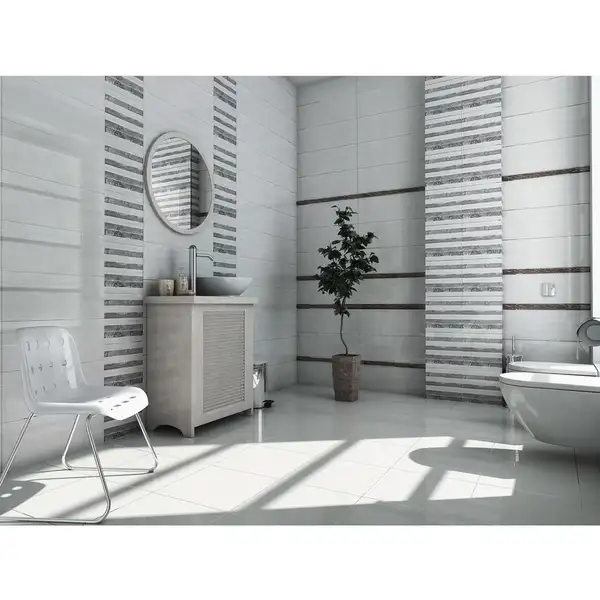 Плитка стінова Lakewood Grey 200x600 Ceramika Color (5906340498963) Плитка стінова Lakewood Grey 200x600 Ceramika Color (5906340498963)