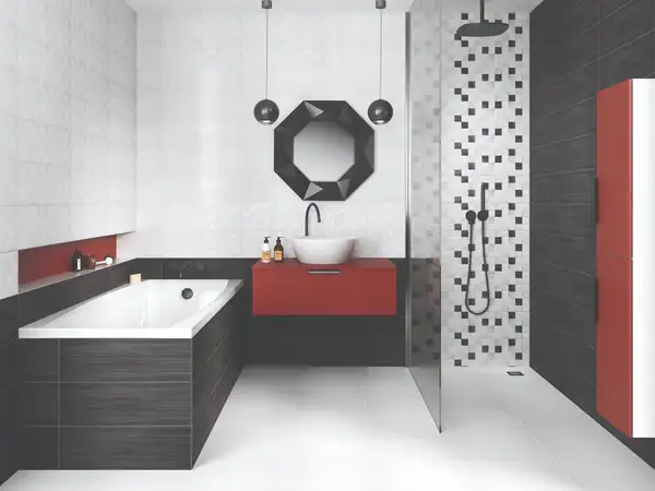 Cersanit Odri Black Плитка стінова, чорна (TWZZ1100765994)