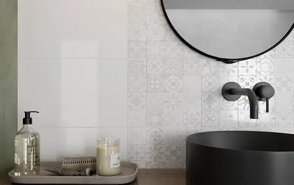 Cersanit Sansa White Pattern Плитка, белая глянцевая (TWZZ1112622966) Cersanit Sansa White Pattern Плитка, белая глянцевая (TWZZ1112622966)