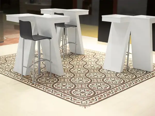 Плитка керамогранітна Victorian Blanco 200x200x9 Mainzu (PT01199)