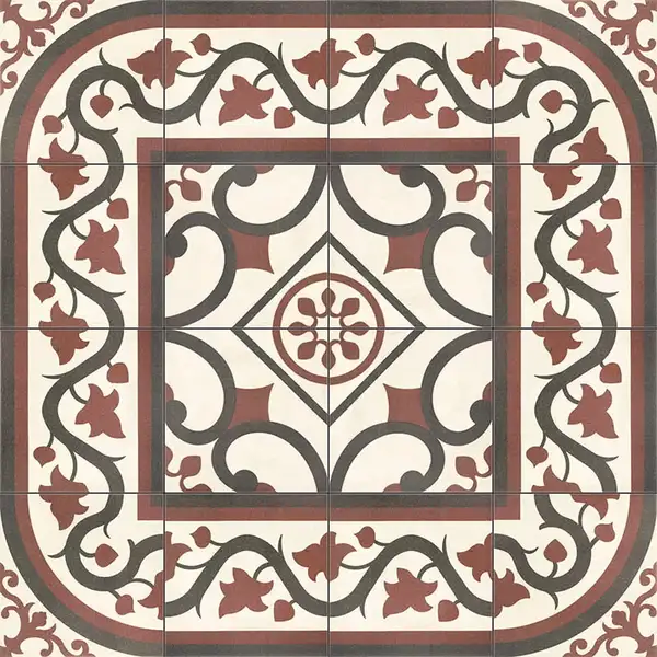 Плитка керамогранітна Victorian Esquina Deco 200x200x9 Mainzu (PT01208)