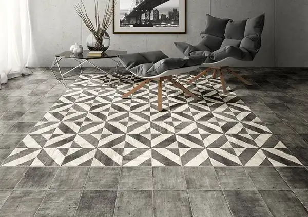 Плитка керамогранітна Tuscania Black 200x200x9 Mainzu (PT02838)