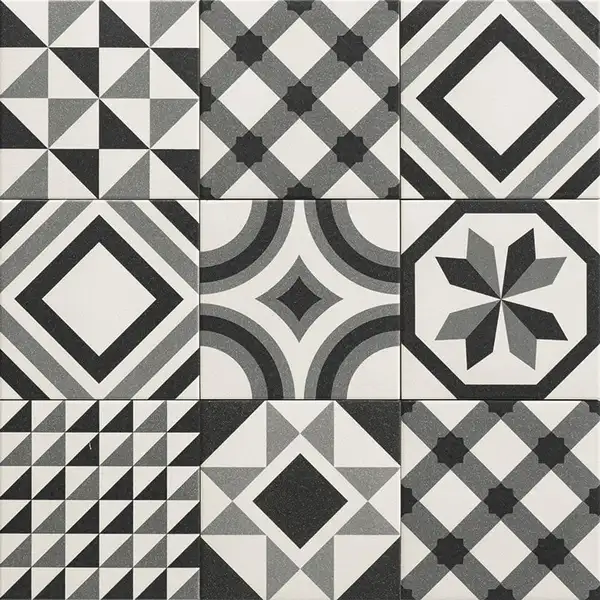 Плитка керамогранітна Trinity Black 200x200 Mainzu (PT02945)