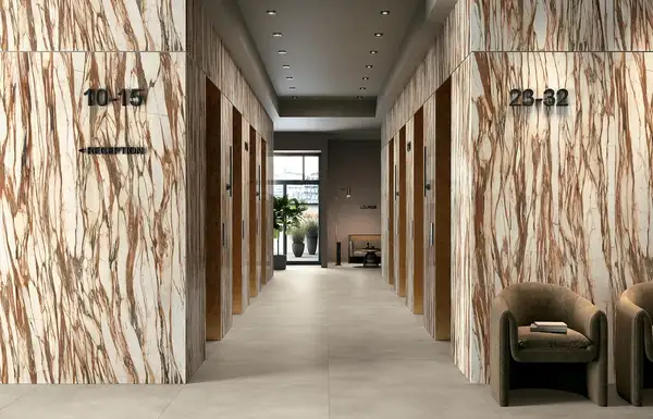 Плитка керамогранітна WA 01 Calacatta Copper LUC SQ 1200x2780x6 Mirage (AQM6)
