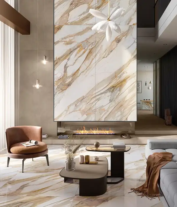 Плитка керамогранітна JL 03 Calacatta Vena Antica LUC SQ 600x1200 Mirage (AYP7)