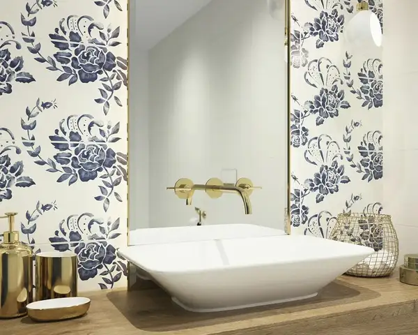 Плитка стінова Porcelano Blue Dekor 300x600x9 Paradyz (S---300X600-1-PORC.BLDE) Плитка стінова Porcelano Blue Dekor 300x600x9 Paradyz (S---300X600-1-PORC.BLDE)
