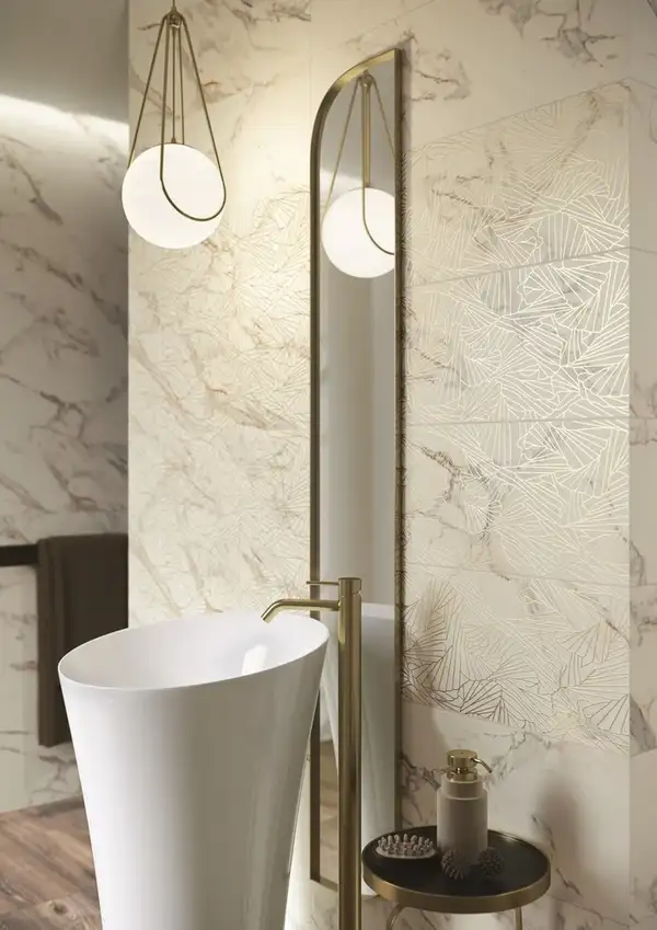 PARADYZ Serene Bianco RECT Плитка стеновая, белая (S-R-250X750-1-SERE.BI)