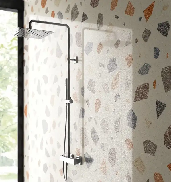 Плитка керамогранітна CSANDPLL90 Newdeco Palladian Light LEV POL 900x900x10 Sant'agostino