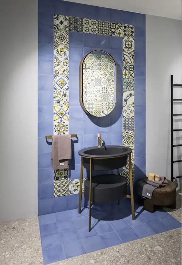 Плитка керамогранітна CSAVAZLU20 Vita Azzurro Luc 200x200x10 Sant'agostino Плитка керамогранітна CSAVAZLU20 Vita Azzurro Luc 200x200x10 Sant'agostino