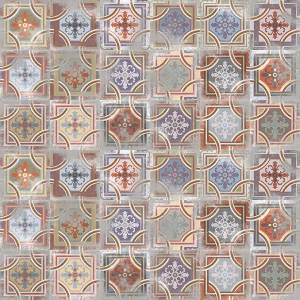 Плитка керамогранітна 1900 Comillas 200x200x8 Vives (11L0) Плитка керамогранітна 1900 Comillas 200x200x8 Vives (11L0)
