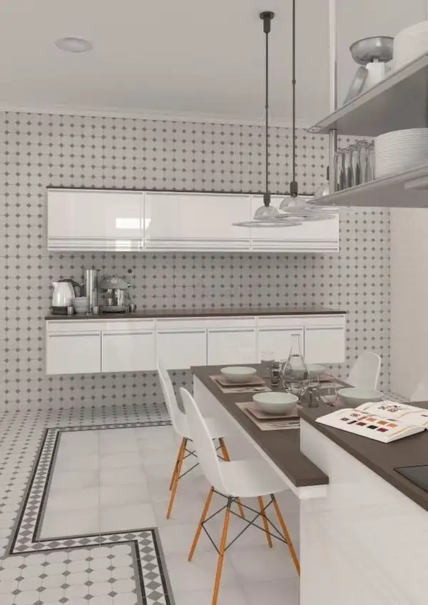 Плитка керамогранітна Carron Blanco 316x316x9 Vives (1279)