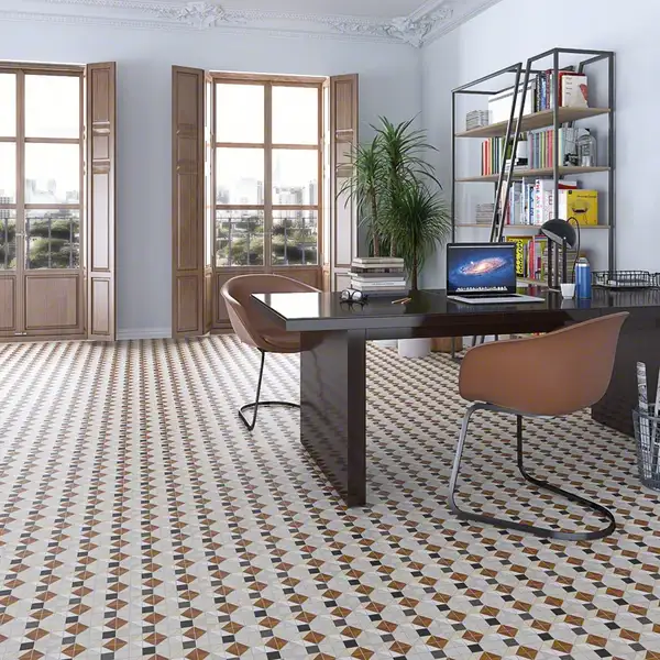 Плитка керамогранітна Seine Evry-R Rojizo RECT 200x200x8 Vives (4FAI) Плитка керамогранітна Seine Evry-R Rojizo RECT 200x200x8 Vives (4FAI)