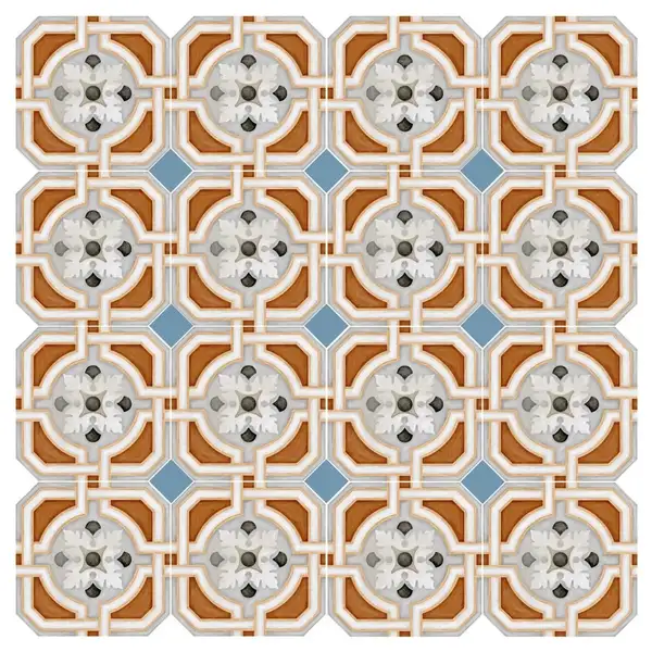 Плитка керамогранітна Octogono Zimer Multicolor 200x200x8 Vives (4P33) Плитка керамогранітна Octogono Zimer Multicolor 200x200x8 Vives (4P33)