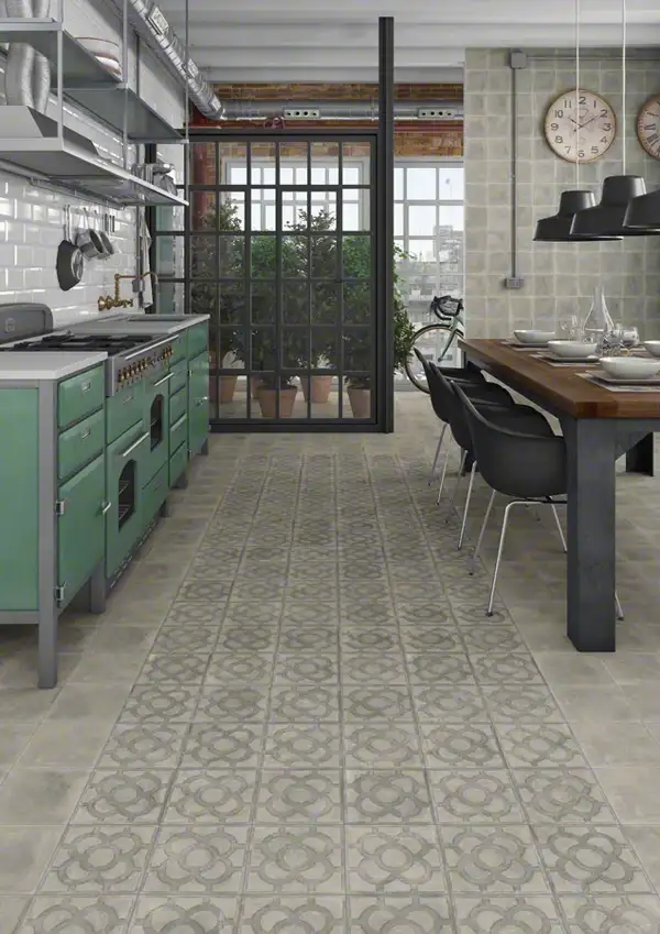 Плитка керамогранітна Acorn Cemento 200x200x8 Vives (4P40) Плитка керамогранітна Acorn Cemento 200x200x8 Vives (4P40)