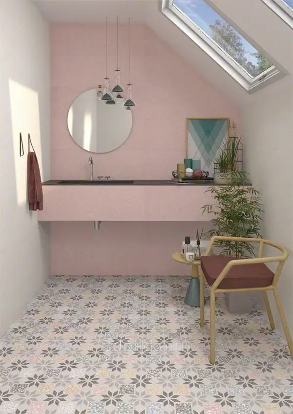 Плитка стінова Sica-R Rosa RECT 320x990x11 Vives (4YX7)
