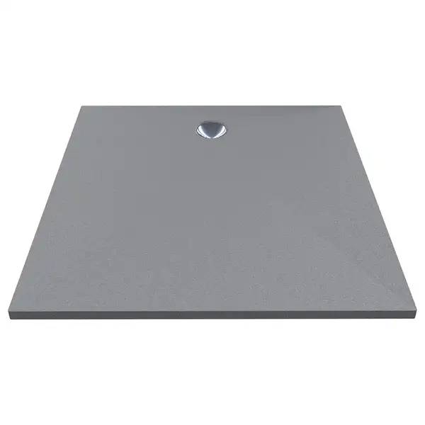 MIRAGGIO Душевой поддон BRUGGE 900 GRAY из кварцевого песка (0000456)