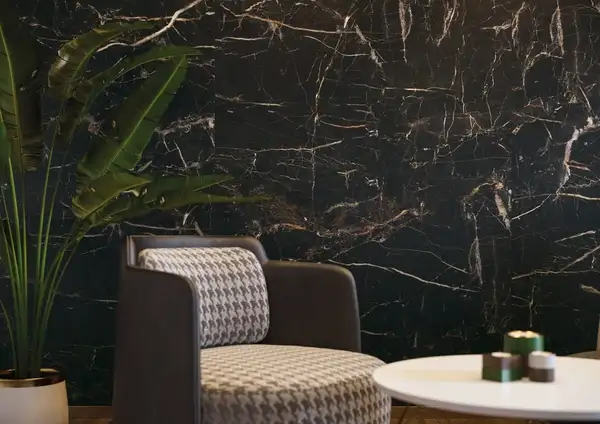 Плитка підлогова Marquina Gold RECT 119,7x119,7x0,8 код 5630 Cerrad (5903313315630)
