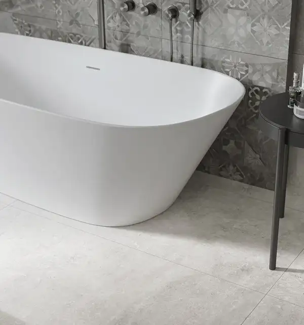 Плитка підлогова Softcement White POL 59,7x119,7x0,8 код 6767 Cerrad (5903313316767)