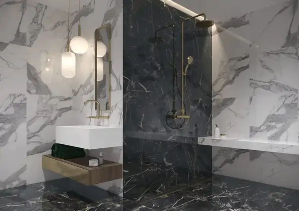 Плитка підлогова Marquina Gold POL 119,7x119,7x0,6 код 7061 Cerrad (5903313317061)