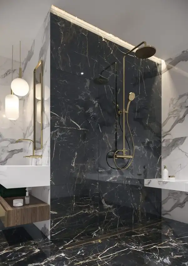 Плитка підлогова Marquina Nero POL 119,7x279,7x0,6 код 7541 Cerrad (5903313327541)