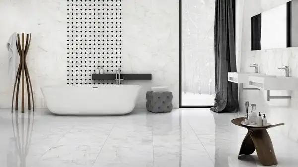 Плитка підлогова Frost White Білий POL 29,7x59,7 код 6059 Nowa Gala (P-P-FW01-30X060-095-1-1)
