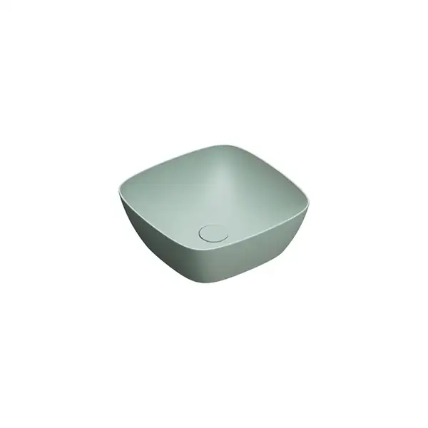 Раковина накладная на столешницу Catalano Green Lux Сolori 40 х 40 х h14 см, цвет - зелёный матовый 140APGRLXVS Раковина накладная на столешницу Catalano Green Lux Сolori 40 х 40 х h14 см, цвет - зелёный матовый 140APGRLXVS