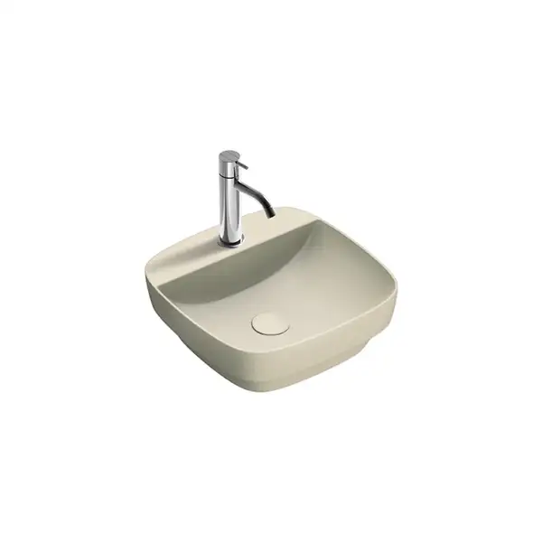 Раковина полувстраиваемая Catalano Green Lux Сolori 42 х 42 х h14 см, цвет - серый матовый 142GRLXNGS Раковина полувстраиваемая Catalano Green Lux Сolori 42 х 42 х h14 см, цвет - серый матовый 142GRLXNGS
