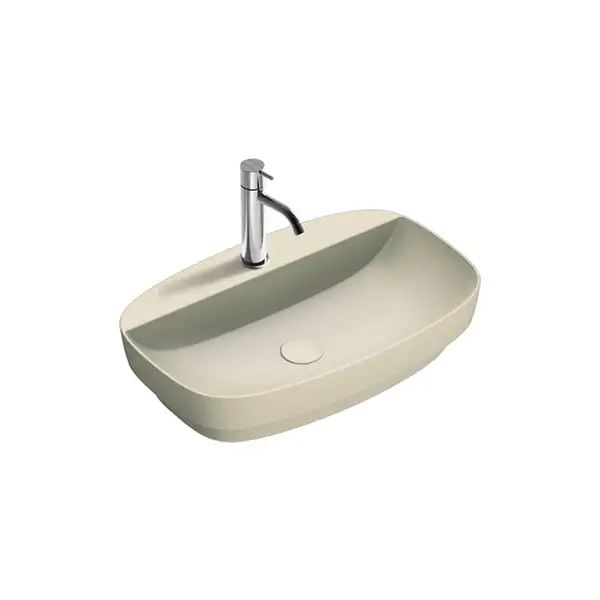 Раковина полувстраиваемая Catalano Green Lux Сolori 42 х 60 х h14 см, цвет - серый матовый 165GRLXNGS Раковина полувстраиваемая Catalano Green Lux Сolori 42 х 60 х h14 см, цвет - серый матовый 165GRLXNGS