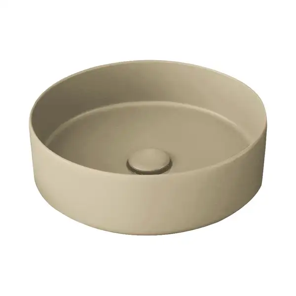 SHCOLAT40 AV Умивальник  Shui Comfort  накладний круг 40x40 Cielo ІТАЛІЯ (SHCOLAT40 AVena)