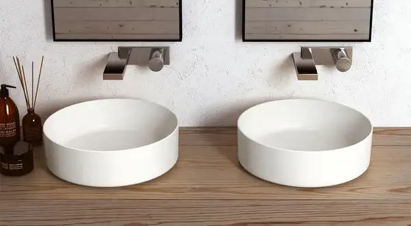 Cielo Shui Comfort Умивальник накладний круглий, білий (SHCOLAT40 white)