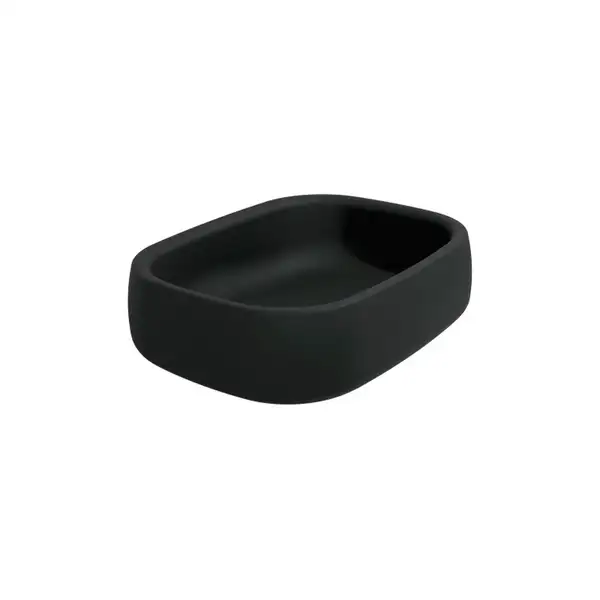 Умивальник на стільницю Flaminia Bonola, без переливу, 62 х 48 см, carbone matt (BN60A) (BN60ACAR)
