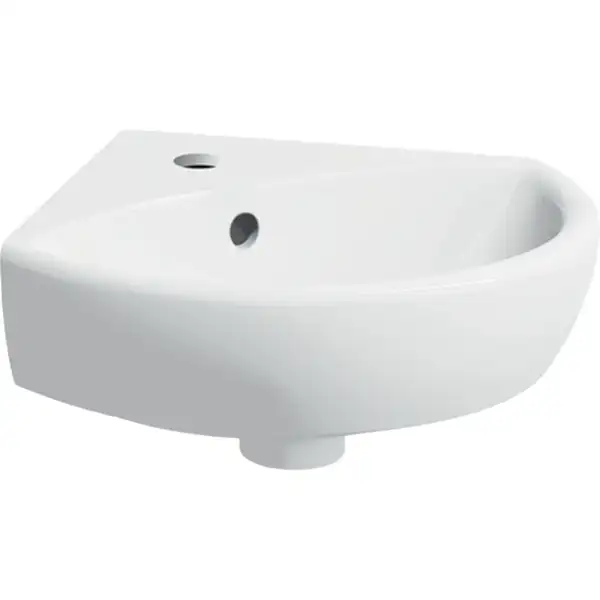 Geberit Selnova Умивальник підвісний, кутовий, білий (500.326.01.5)