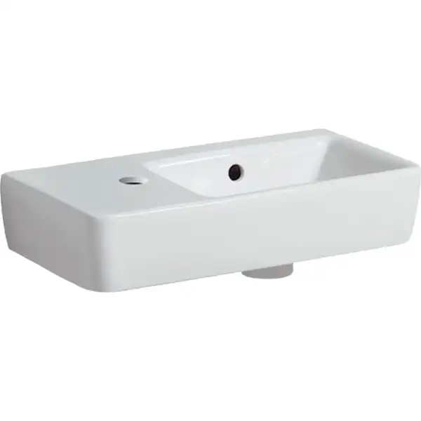 Geberit Selnova Compact Умивальник, білий (501.506.00.7)