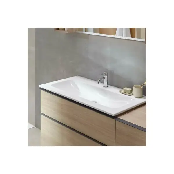 Умивальник накладний Geberit iCon Light: B=120см, T=48см, білий (501.837.00.3) Умивальник накладний Geberit iCon Light: B=120см, T=48см, білий (501.837.00.3)