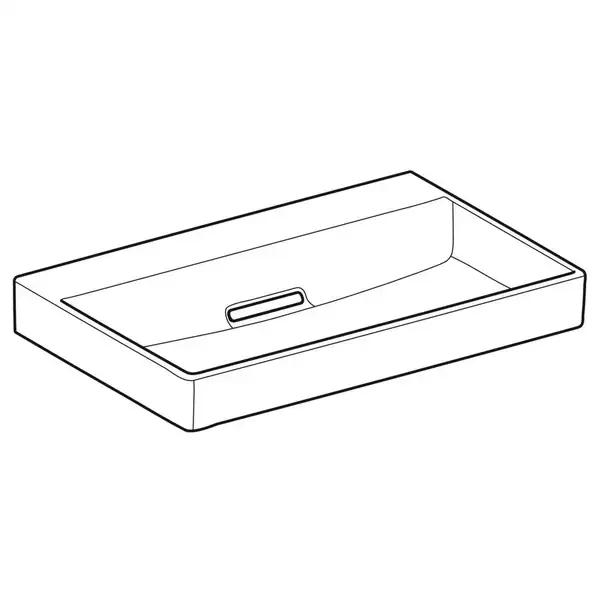 Раковина Geberit One 75 х 48 см 505.035.00.1 Раковина Geberit One 75 х 48 см 505.035.00.1