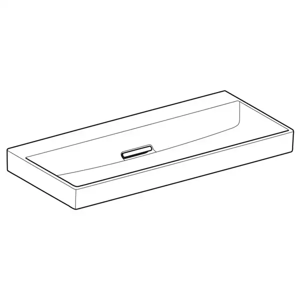 Раковина Geberit One 105 х 48 см 505.045.00.1 Раковина Geberit One 105 х 48 см 505.045.00.1