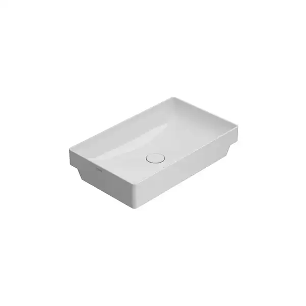 Умивальник накладний Globo T-Edge, 61x37 (B6R61BI) Умивальник накладний Globo T-Edge, 61x37 (B6R61BI)