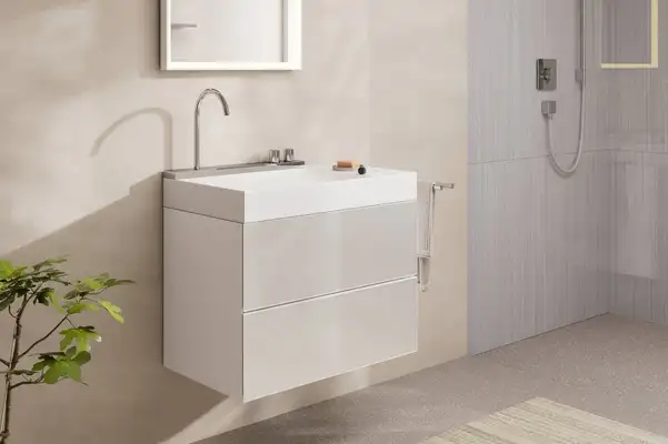 Раковина Hansgrohe Avalegra AquaUnit 78 х 47,5 х 10 см, без переливу, з функцією QuickClean+, із змішувачем, Chrome 22473000 Раковина Hansgrohe Avalegra AquaUnit 78 х 47,5 х 10 см, без переливу, з функцією QuickClean+, із змішувачем, Chrome 22473000