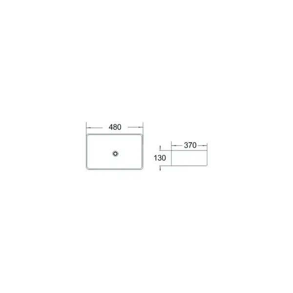 Умывальник (раковина) MEXEN CATIA GREY MATT (MEX-21314861)