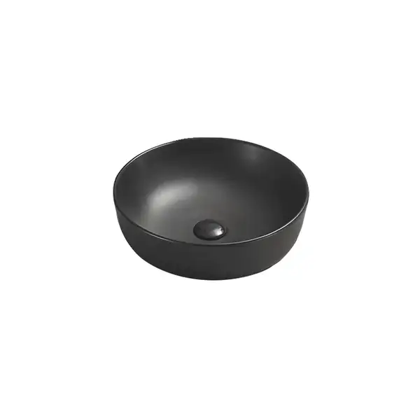 Умывальник (раковина) MEXEN LANA BLACK MAT накладной (MEX-22234185) Умывальник (раковина) MEXEN LANA BLACK MAT накладной (MEX-22234185)