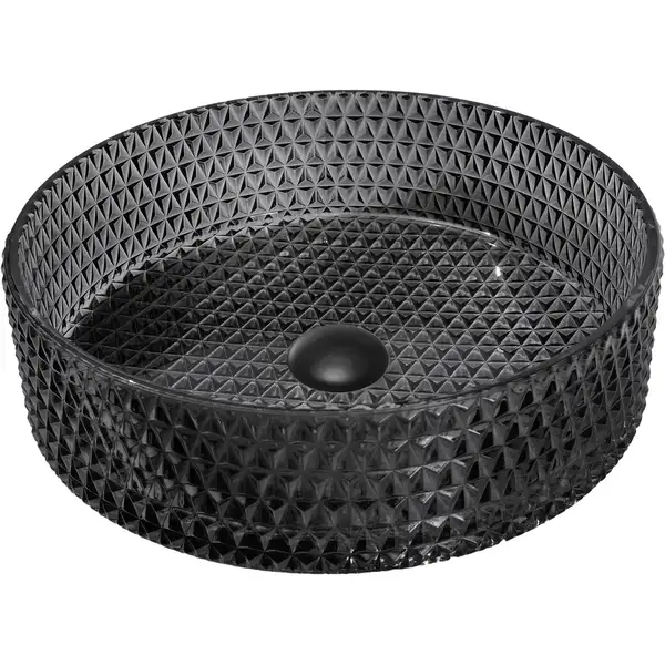 Умывальник (раковина) MEXEN AURA BLACK накладной (MEX-24013970)