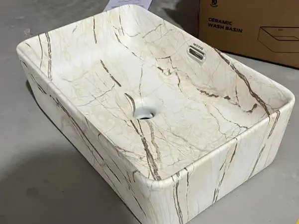 MIXXUS PREMIUM QUADRO-0208 MARBLE Раковина накладная (MP6518)