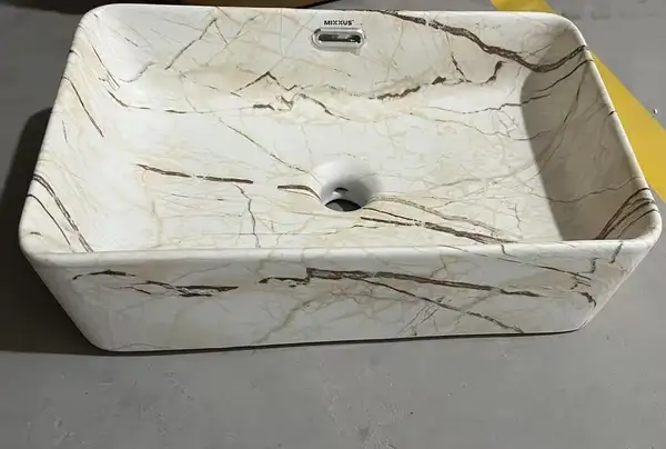 MIXXUS PREMIUM QUADRO-0208 MARBLE Раковина накладная (MP6518)