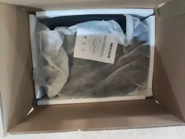 MIXXUS PREMIUM BEVEL-0103 Раковина накладна, чорна (MP6520)
