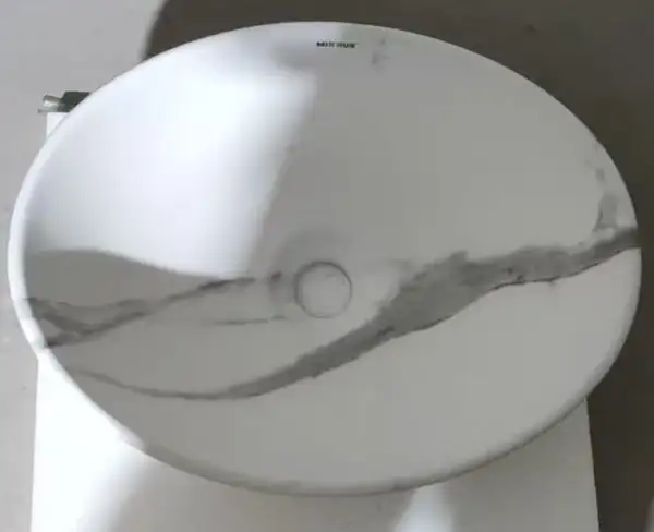 MIXXUS PREMIUM ELLIPSE-0108 Раковина накладна, мармур (MP6526)