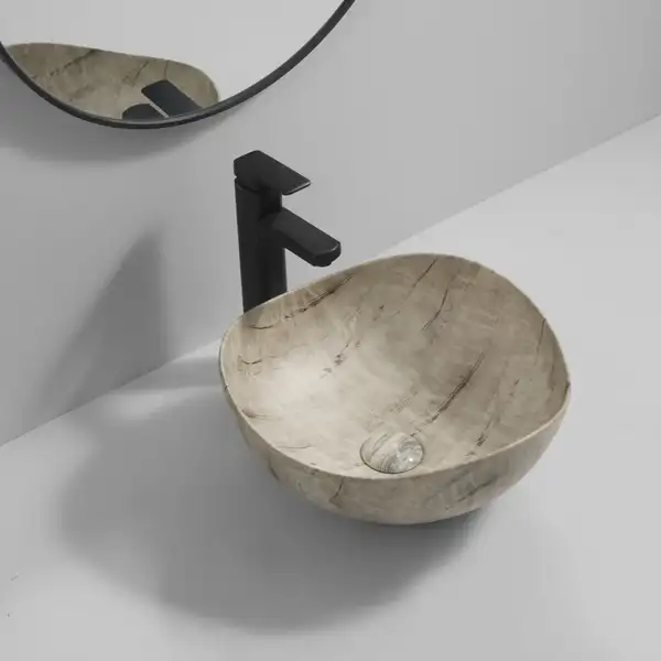 Mixxus Premium WAVE-0103 Раковина накладна, мармур (MP6532)