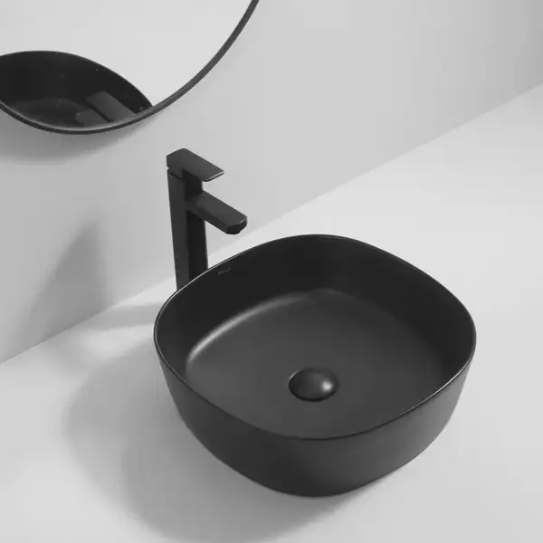 MIXXUS PREMIUM DIVERSE-0106 Раковина накладна, чорна (MP6538)