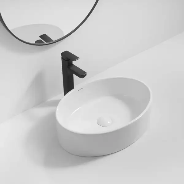 MIXXUS PREMIUM BEVEL-0106 Раковина накладна, біла (MP6546)